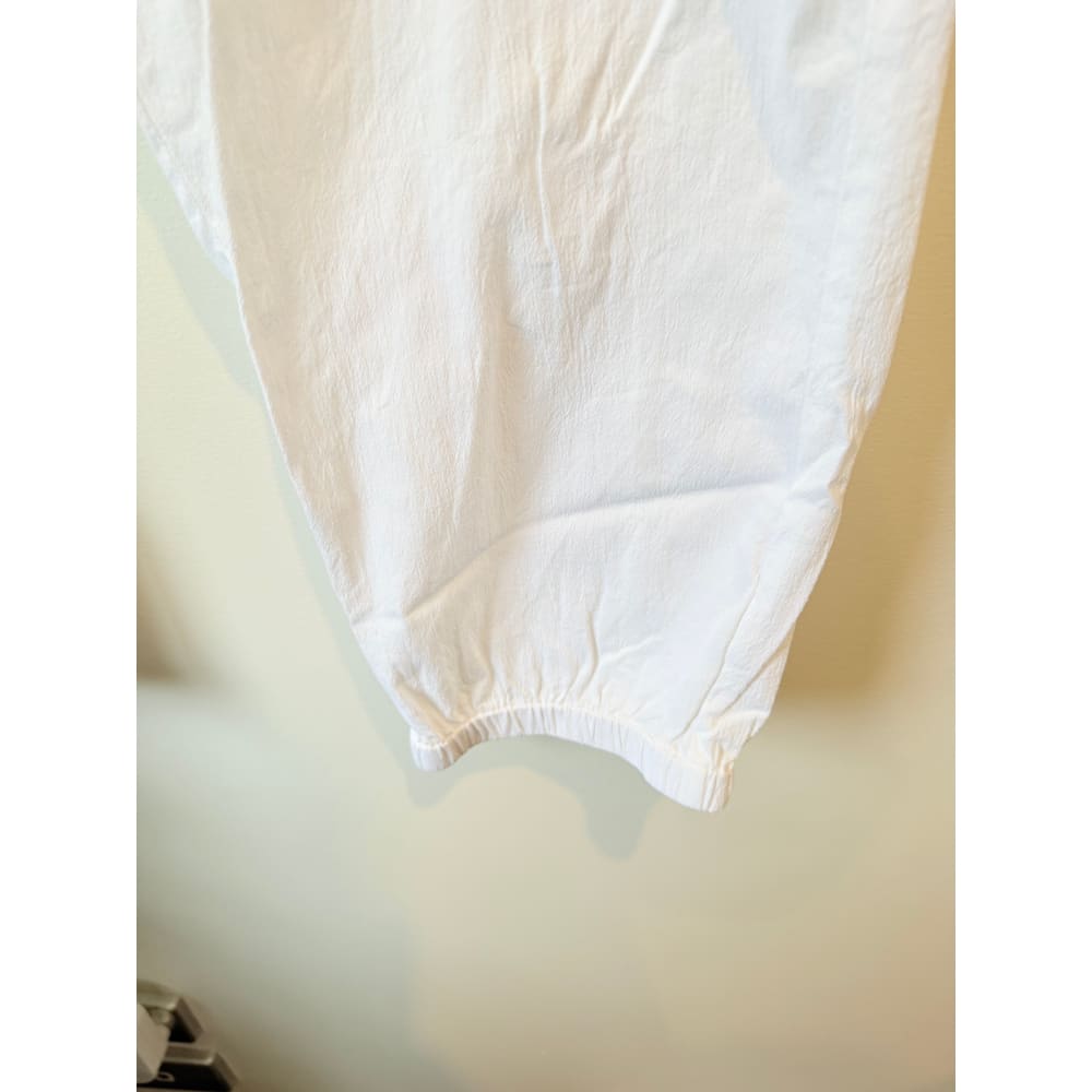 Zafina white cargo capri pants – size 12 | cotton blend with stretch excellent condition - cargo pants bottom
