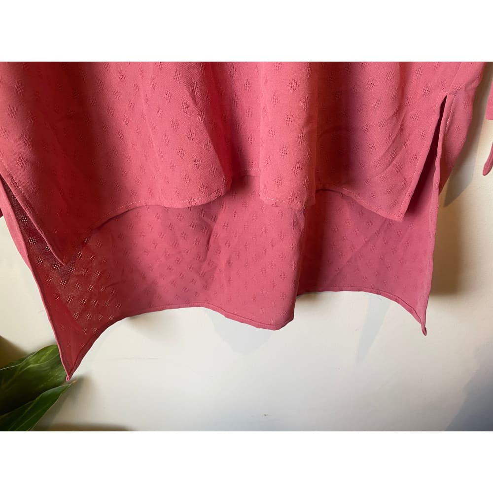 Zafina size 10 daze top in rose ink - blouses blouse - clothing & fashion - designer clearance - top women’s apparel