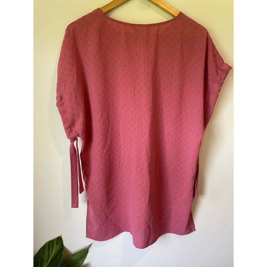 Zafina size 10 daze top in rose ink - blouses blouse - clothing & fashion - designer clearance - top women’s apparel