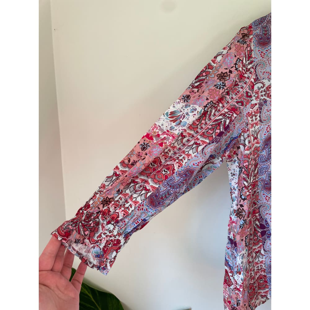 Zafina size 10 tops - blouses blouse - clothing & fashion - designer clearance - top women’s apparel
