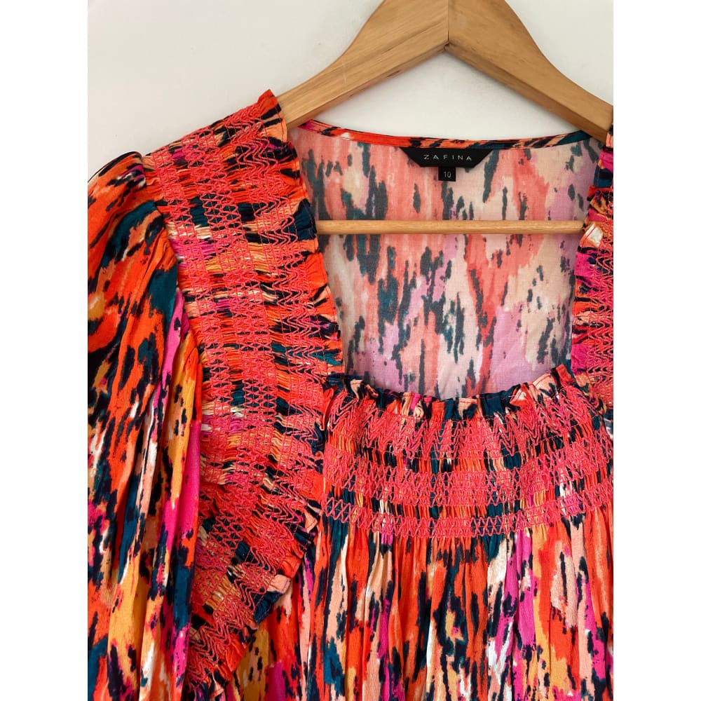 Zafina size 10 top - blouses blouse - clothing & fashion - designer clearance - top women’s apparel