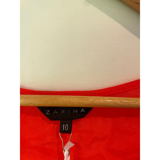 Zafina size 10 top – small pull noted - blouses blouse - clothing & fashion - designer clearance - top women’s apparel