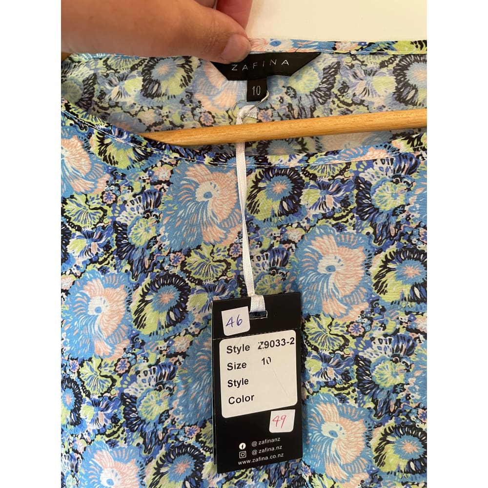 Zafina size 10 top - dresses blouse - clothing & fashion - designer clearance - top women’s apparel