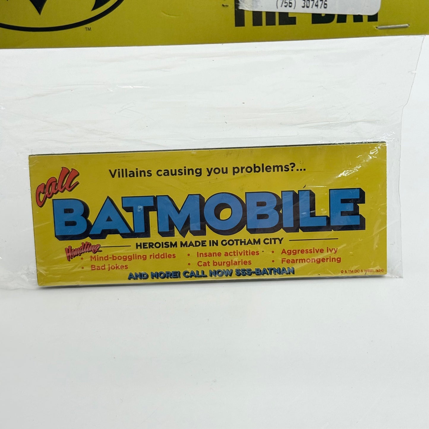 Zing! Ebgames batmobile – 2014 dc comics display magnet - cars what’s new car accessories & parts