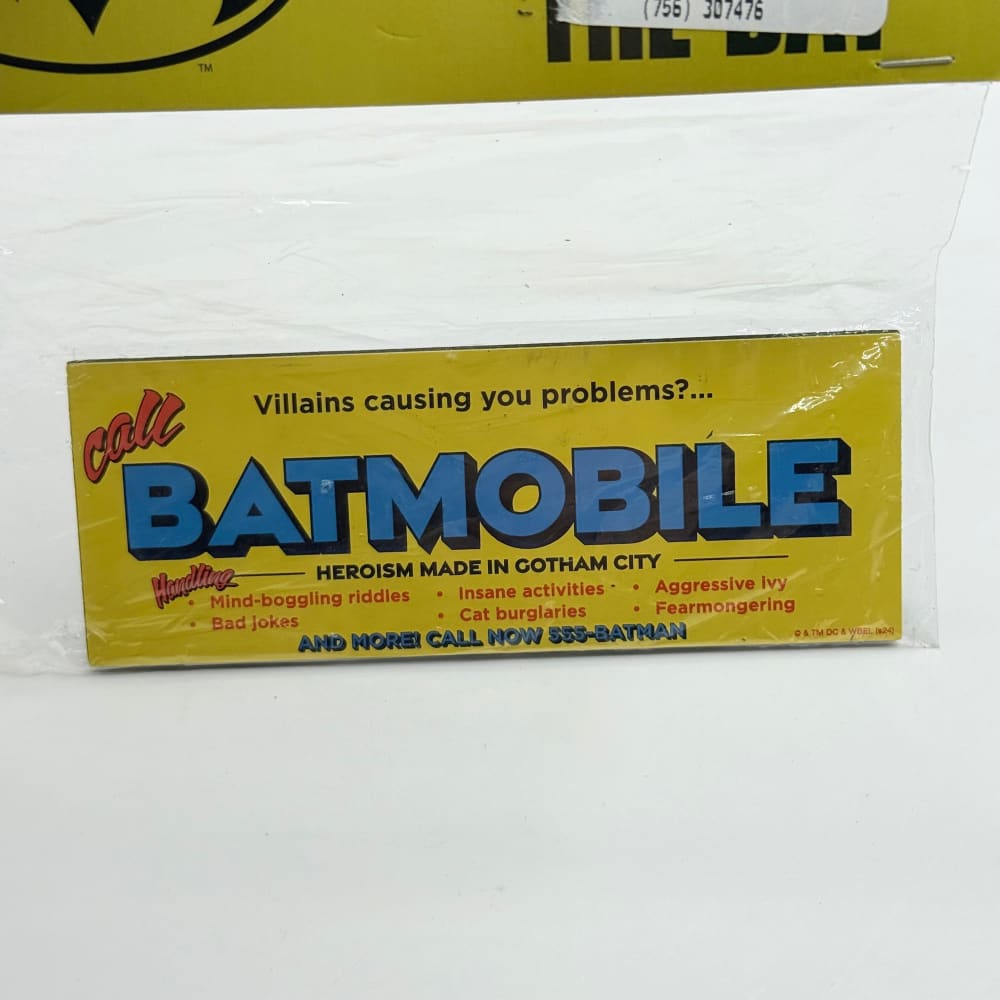 Zing! Ebgames batmobile – 2014 dc comics display magnet - cars what’s new car accessories & parts