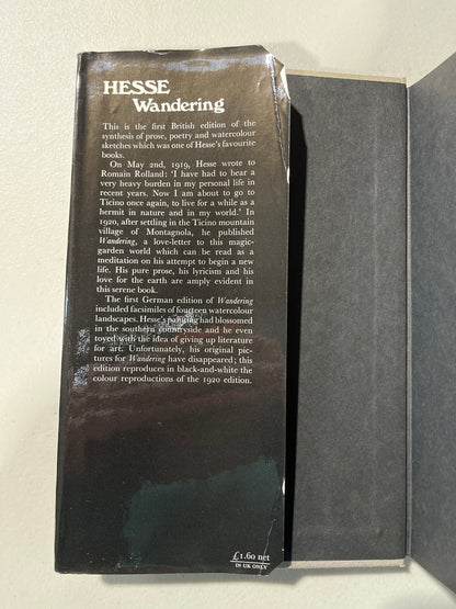 Wandering by Hermann Hesse