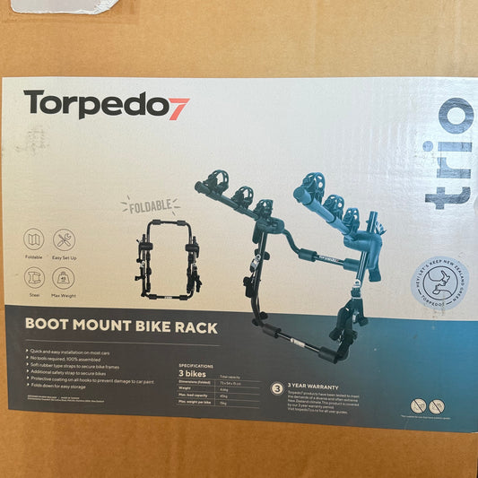 Torpedo 7 Trio Boot Mount Bike Rack