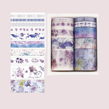 10 pc lavender washi tape decorative tape from google crafts