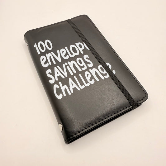 100 envelope savings challenge book - organizers original photo - what’s new stationery