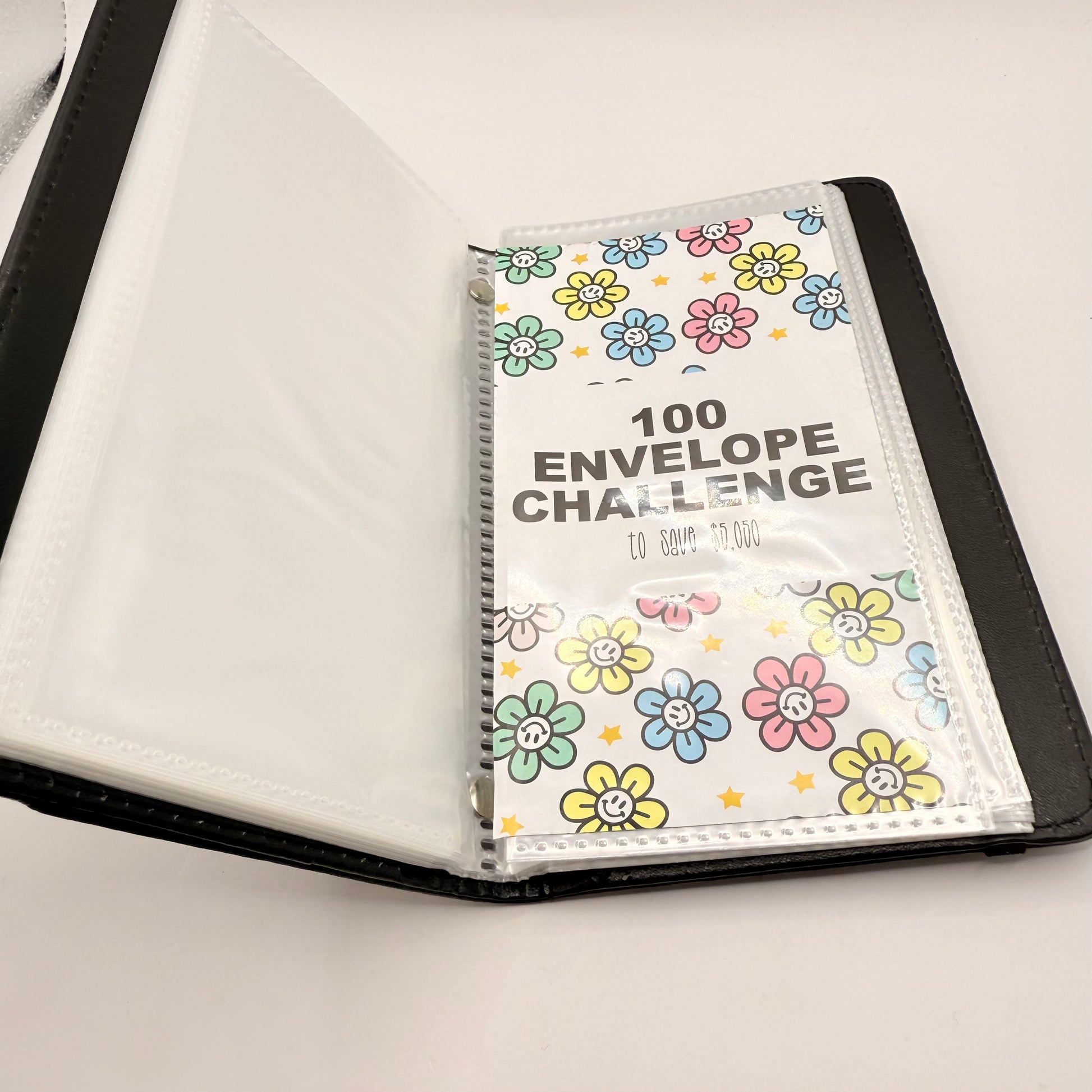 100 envelope savings challenge book - organizers original photo - what’s new stationery
