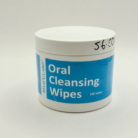 100 Wipes Addison Maxiguard Oral Cleansing Wipes