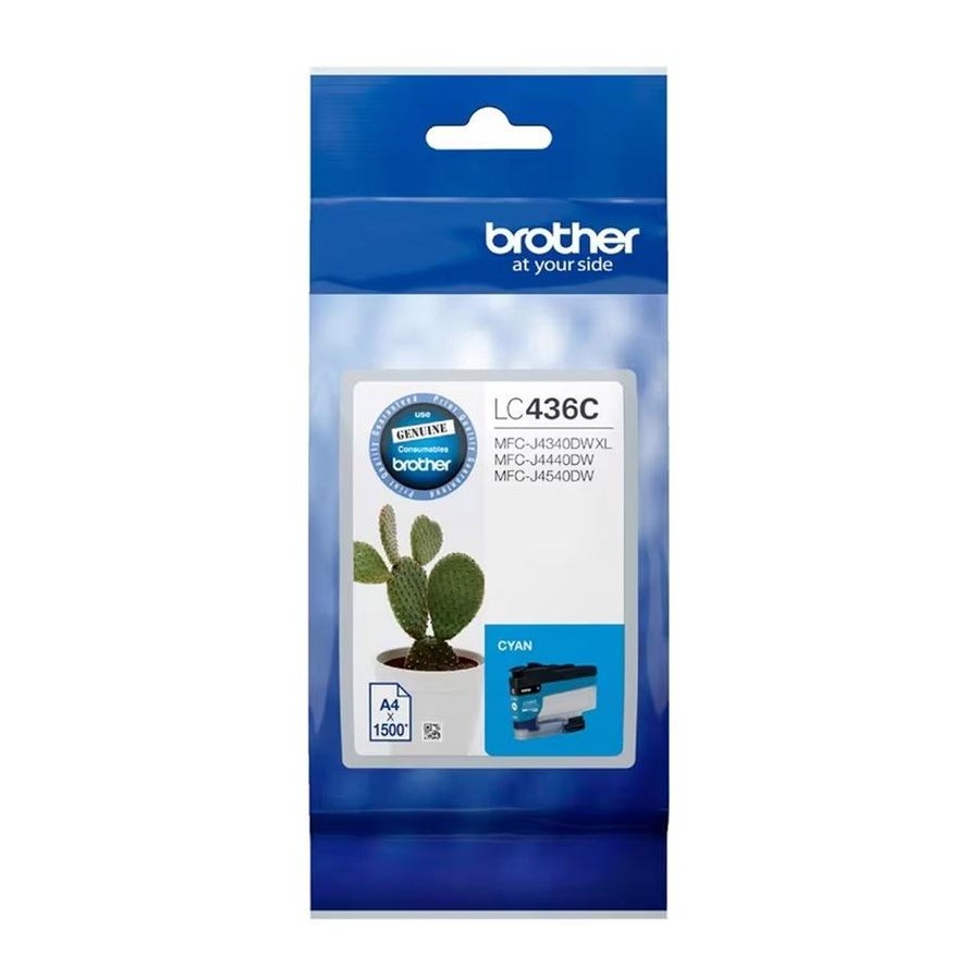 Brother LC436C High Yield Cyan Ink Cartridge