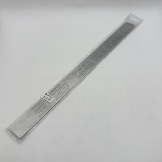 12-Inch (30cm) Stainless Steel Ruler