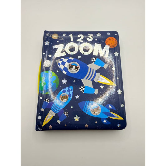 123 zoom (board book with handles) - alphabet books printed media