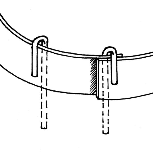 Jack Edging Pins 150mm Edging (1 pack 10 pins)