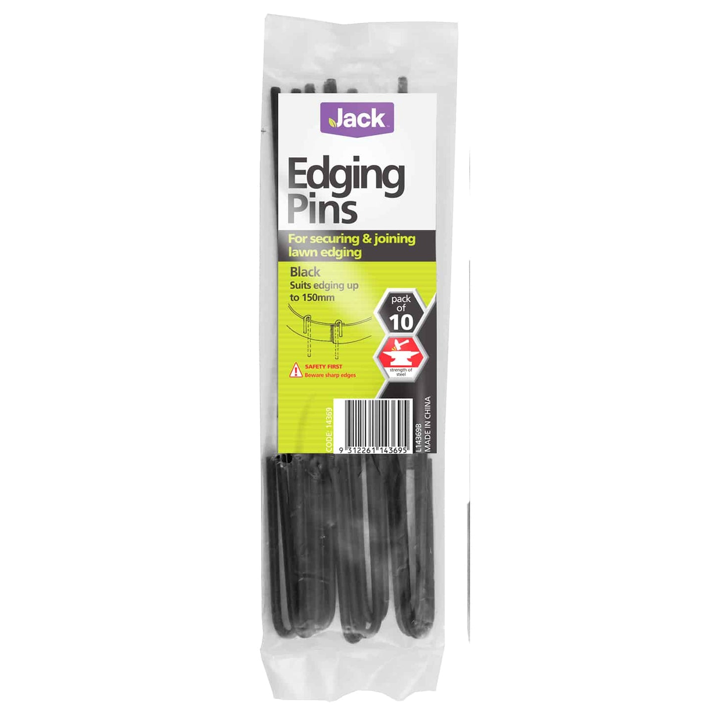 Jack Edging Pins 150mm Edging (1 pack 10 pins)