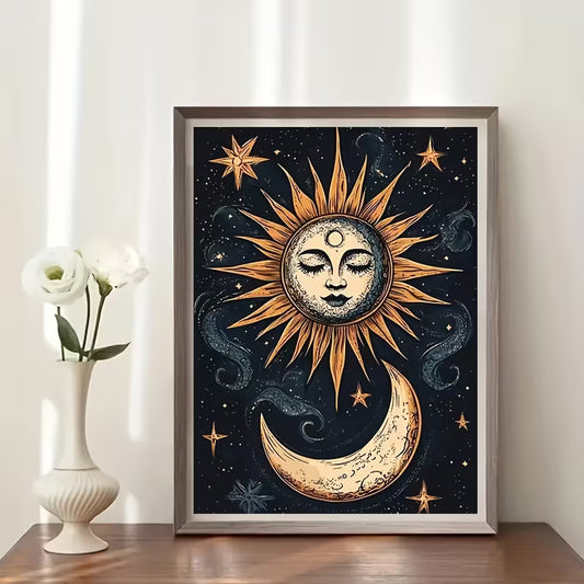 30x40cm Sun & Moon Diamond Art Kit