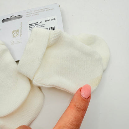 2-pack dymples baby mittens - newborn (one size) - baby & toddler gloves & mittens baby clothing
