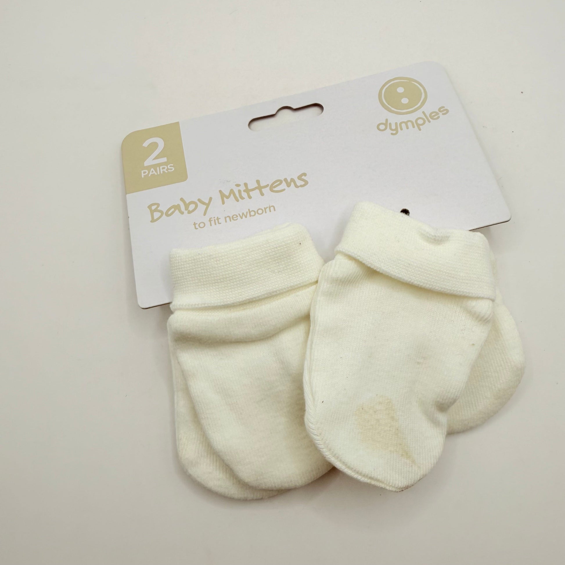 2-pack dymples baby mittens - newborn (one size) - baby & toddler gloves & mittens baby clothing