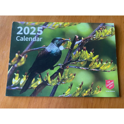 2025 the salvation army nz birds calendar - wall calendars home&living materials