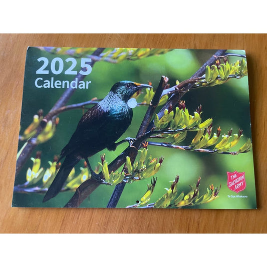 2025 the salvation army nz birds calendar - wall calendars home&living materials