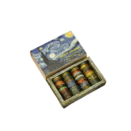 20 Roll Van Goh Inspired Washi Tape
