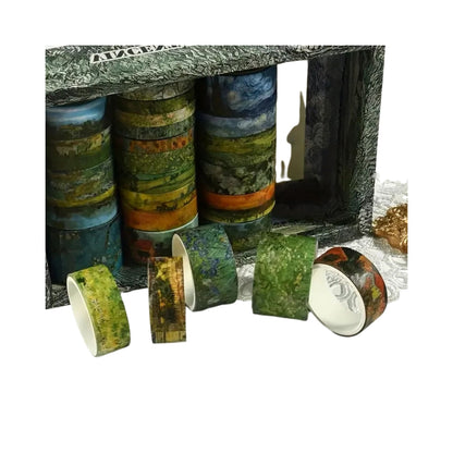 20 Roll Van Goh Inspired Washi Tape