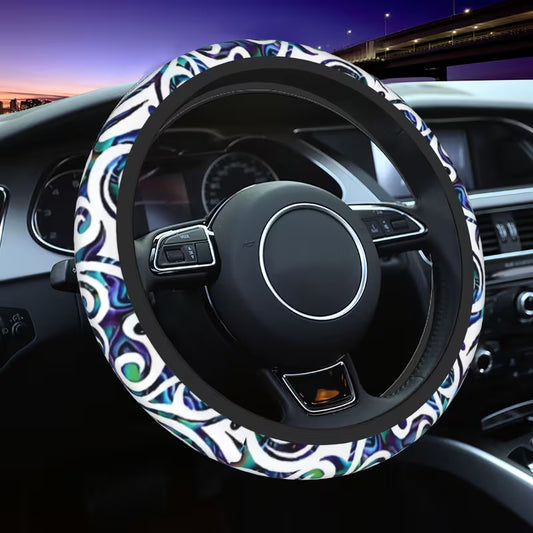 Koru Pattern Steering Wheel Cover