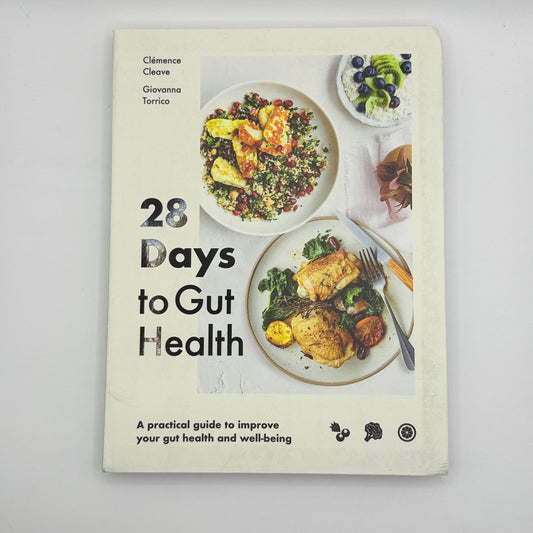 28 days to gut health by clémence cleave & giovanna torrico - print books printed media