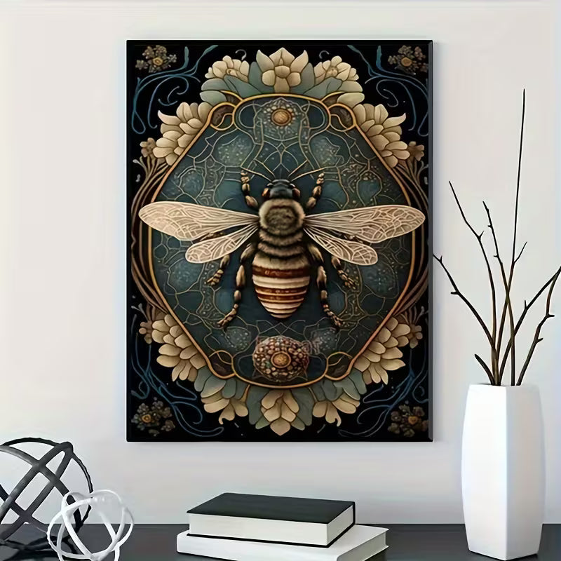 30x40cm Antique Bee Diamond Art Kit