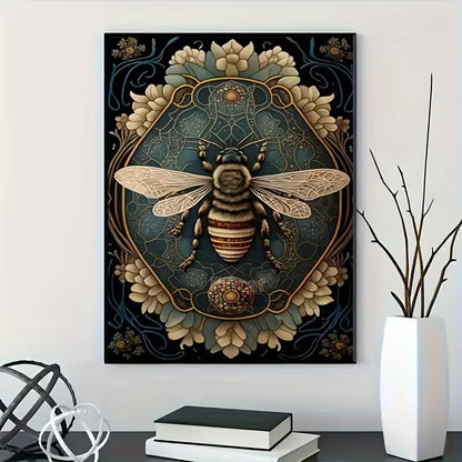 30x40cm Antique Bee Diamond Art Kit