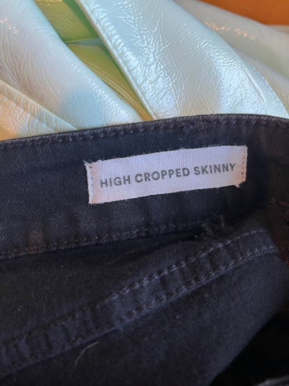 Cotton On Size 6 Black High-Waisted Skinny Jeans