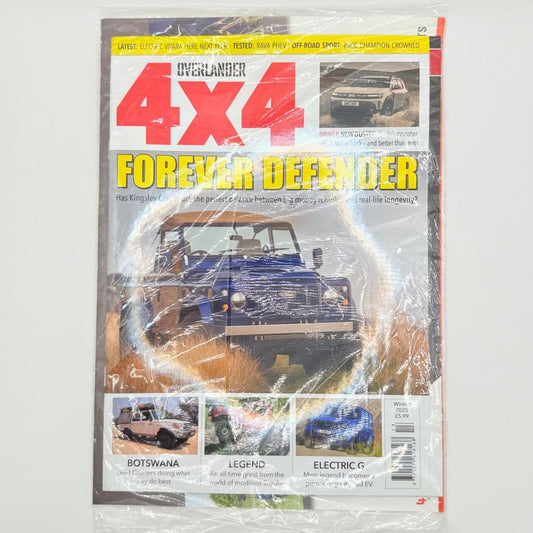 4x4 overlander magazine - winter 2025 - consumer magazines printed media