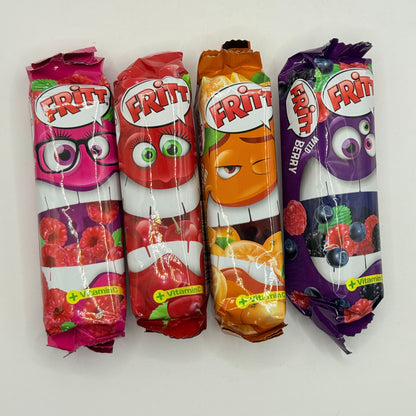 4x FRITT Fruit Chews Variety Pack