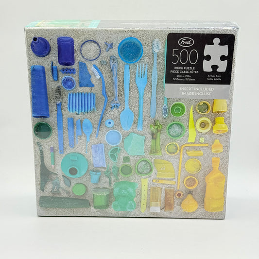 FRED 500 Piece Puzzle - Beach Trash