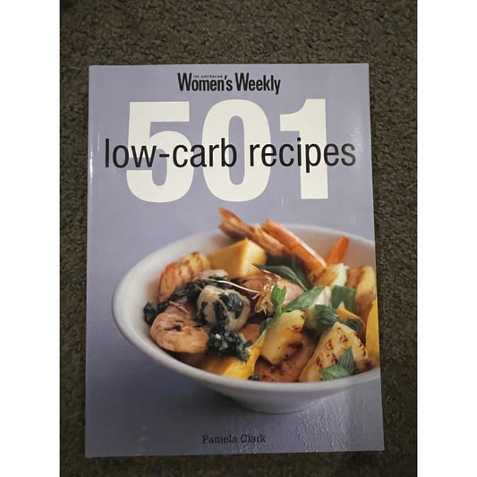 Brand new aww 501 low-carb recipes - print books book - cookbook - health printed media