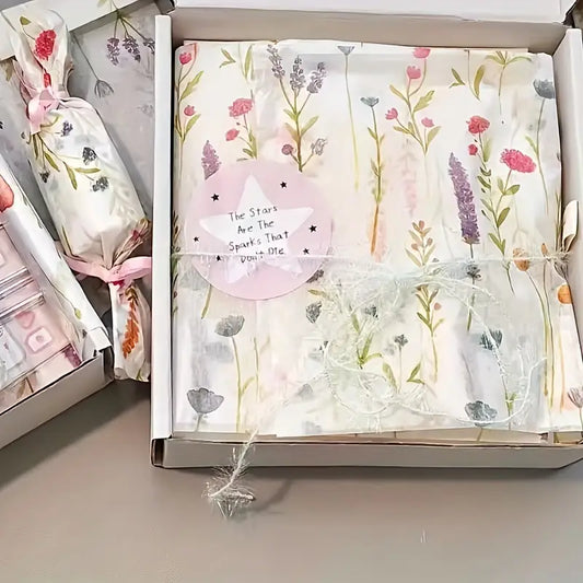 50x pieces floral tissue paper - tissue paper from google - what’s new home&living materials