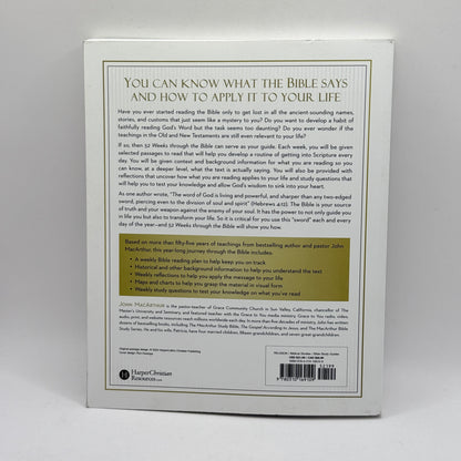 52 Weeks Through the Bible by John MacArthur