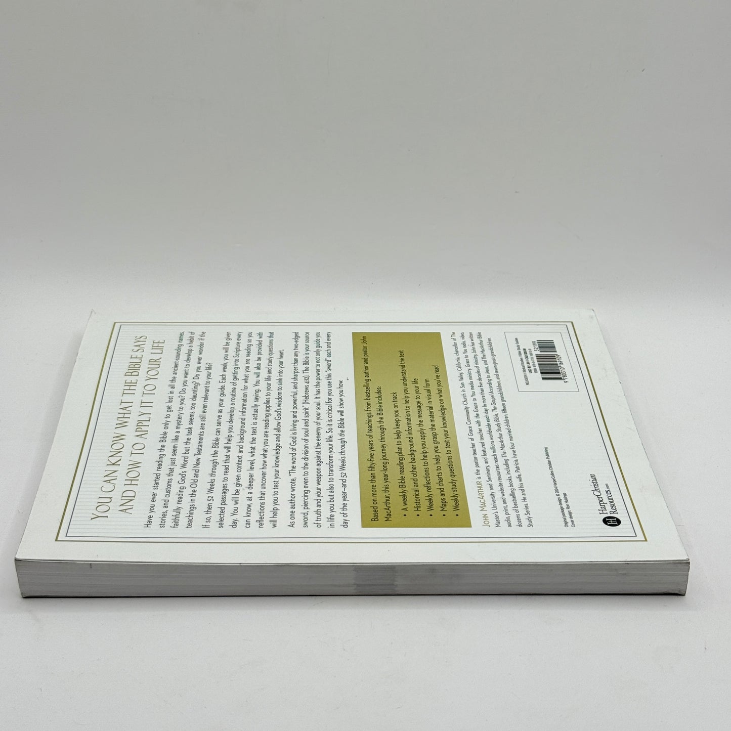 52 Weeks Through the Bible by John MacArthur