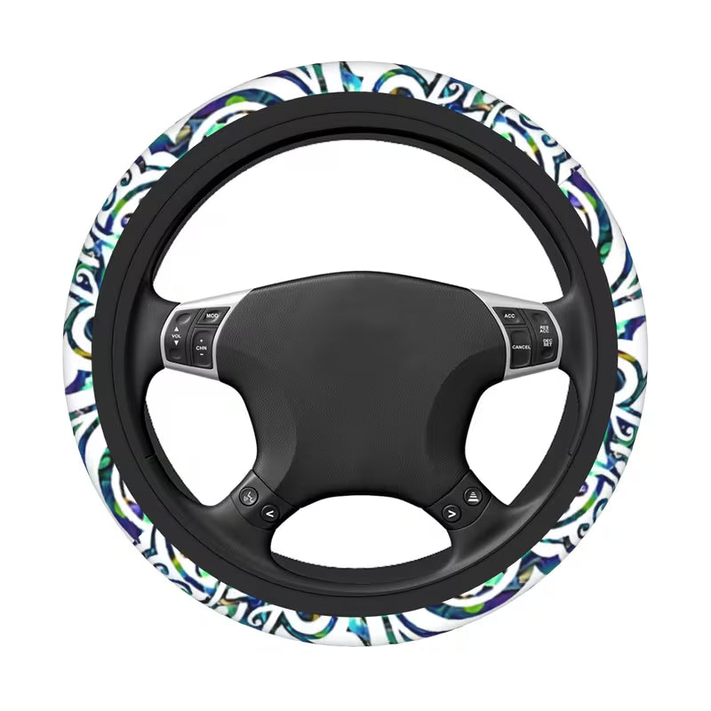 Koru Pattern Steering Wheel Cover