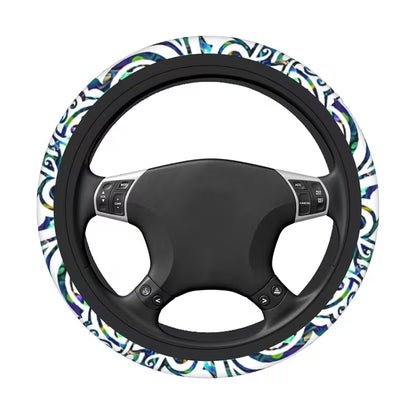 Koru Pattern Steering Wheel Cover