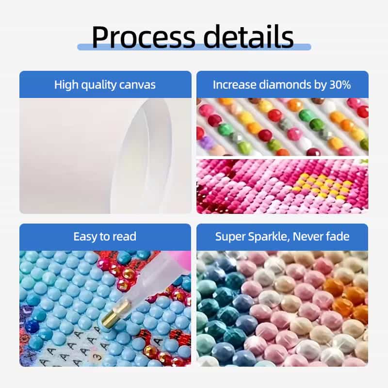 Hummingbird Floral 5D Diamond Painting Kit 30x40cm