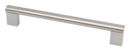 Gudgeon 160mm brushed nickel - cabinet knobs & handles home&living materials