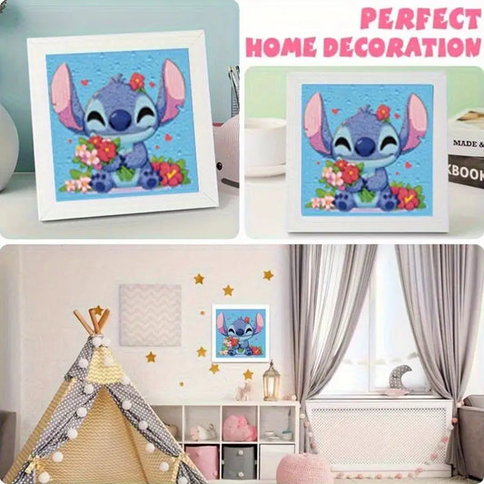 Diamond Painting Kit – Disney Stitch Character 20x20cm
