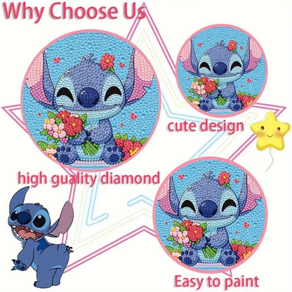 Diamond Painting Kit – Disney Stitch Character 20x20cm