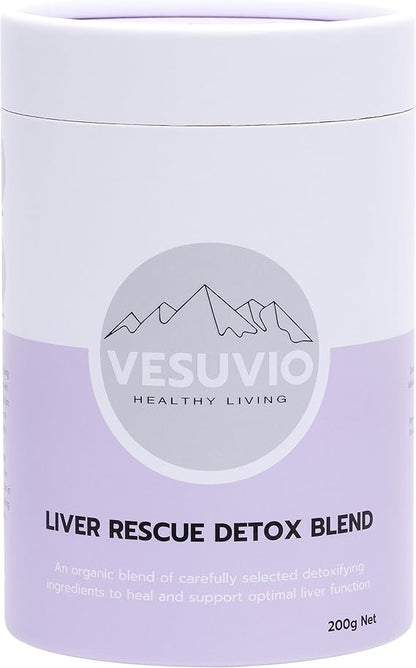 Vesuvio liver rescue detox blend 200g - herbal supplements from google - what’s new health and wellness