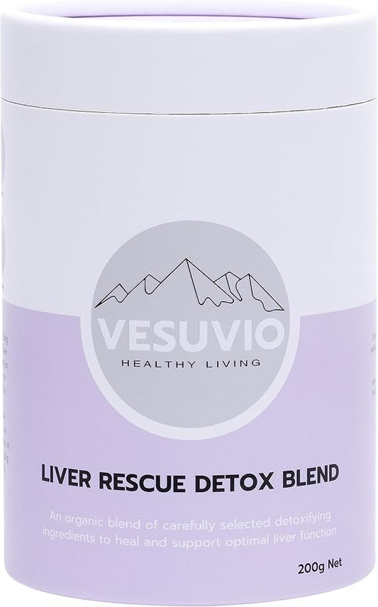 Vesuvio liver rescue detox blend 200g - herbal supplements from google - what’s new health and wellness
