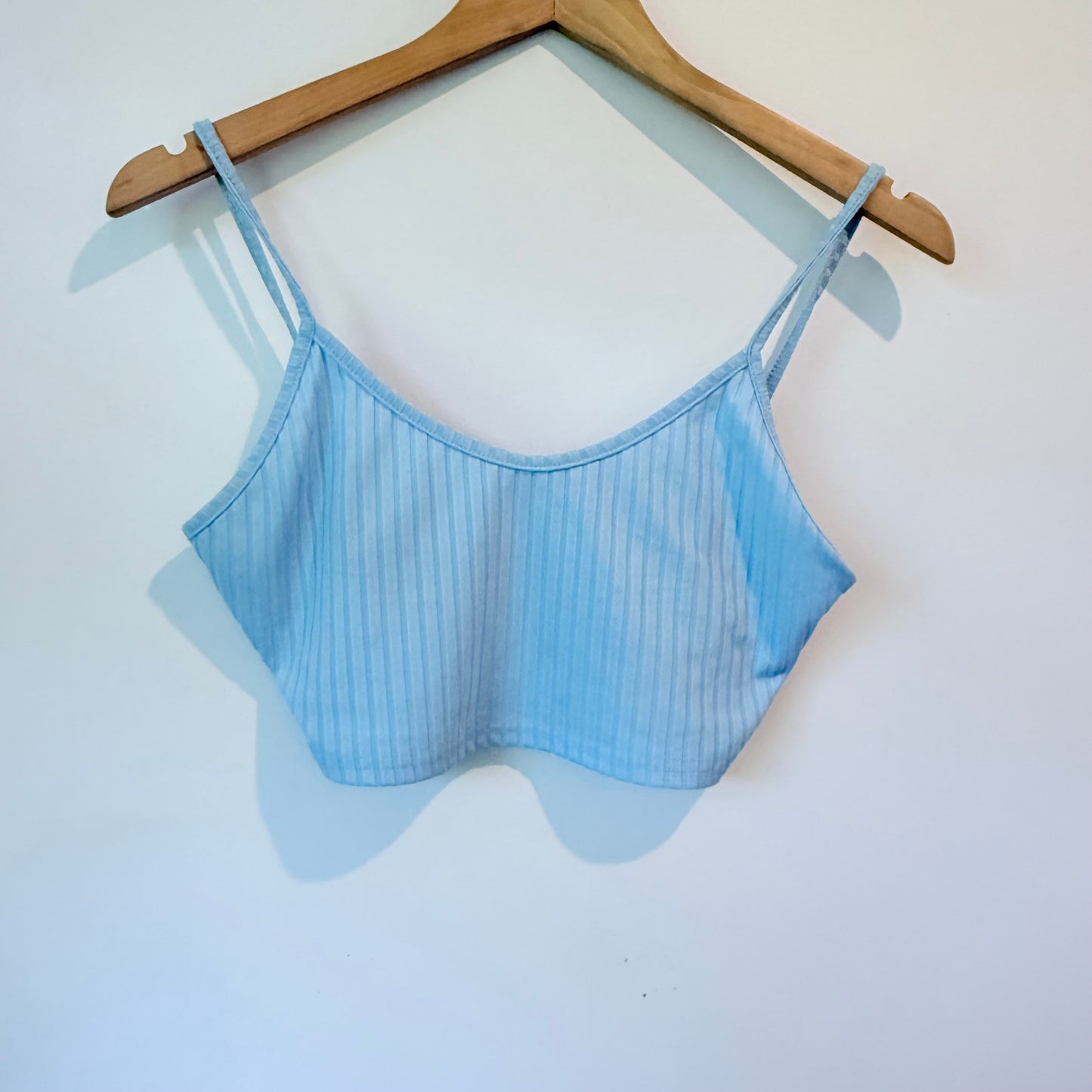 Mirrou Size L Ribbed Crop Top