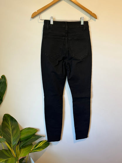 Cotton On Size 6 Black High-Waisted Skinny Jeans