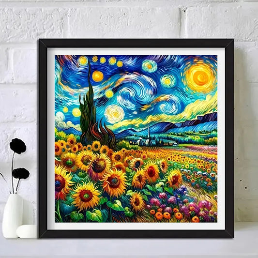 30x30cm Van Gogh Diamond Art Kit